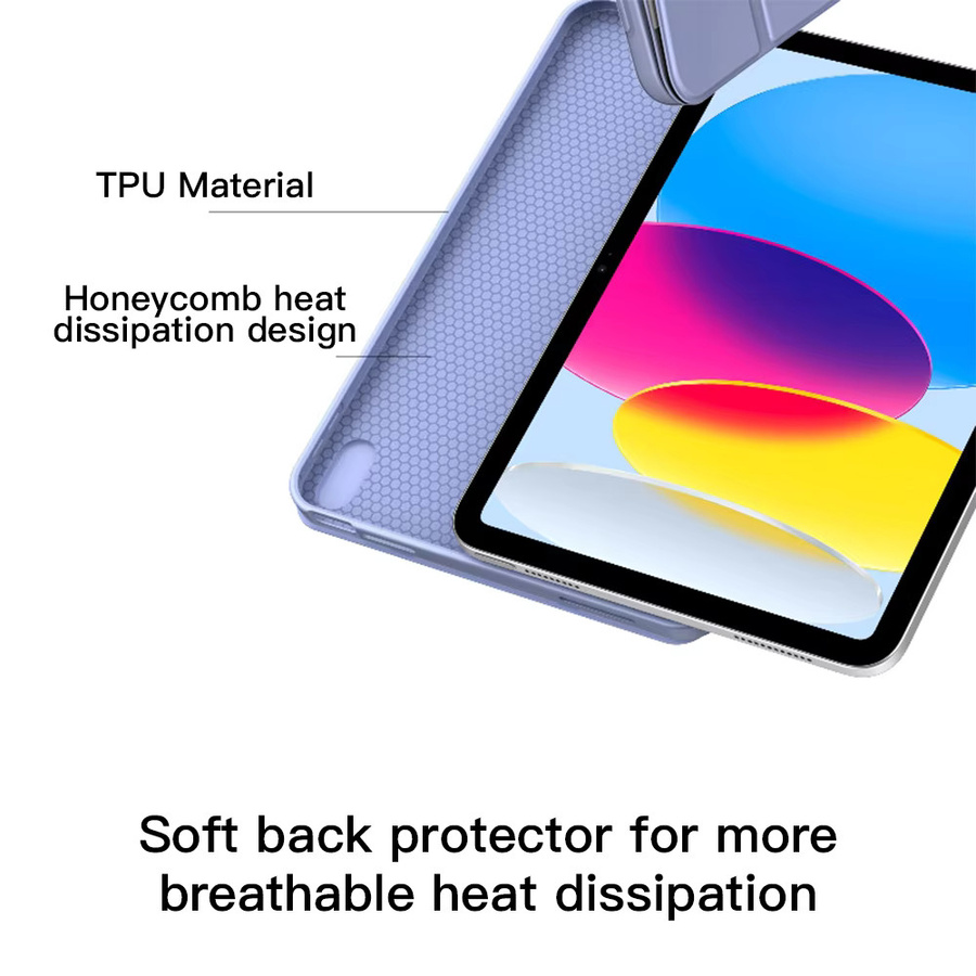 CASEPOKE Schutzhülle für iPad 7., 8. und 9. Generation (10,2 Zoll), iPad 10. Generation, iPad Air 4 und 5 (10,9 Zoll), iPad Pro 11 und 12,9 Zoll sowie iPad Mini 6 in Gold - Bild 2