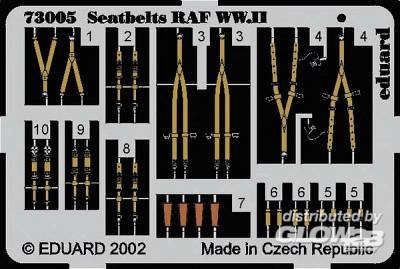 Eduard Seatbelts RAF WW.II - Bild 1