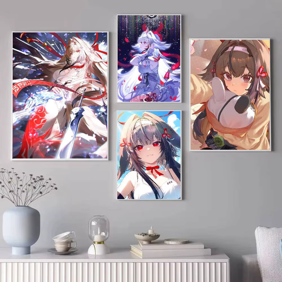 Ye Shunguang Zenless Zone Zero Selbstklebendes Poster Wanddekoration Mehrfarbig - Bild 5