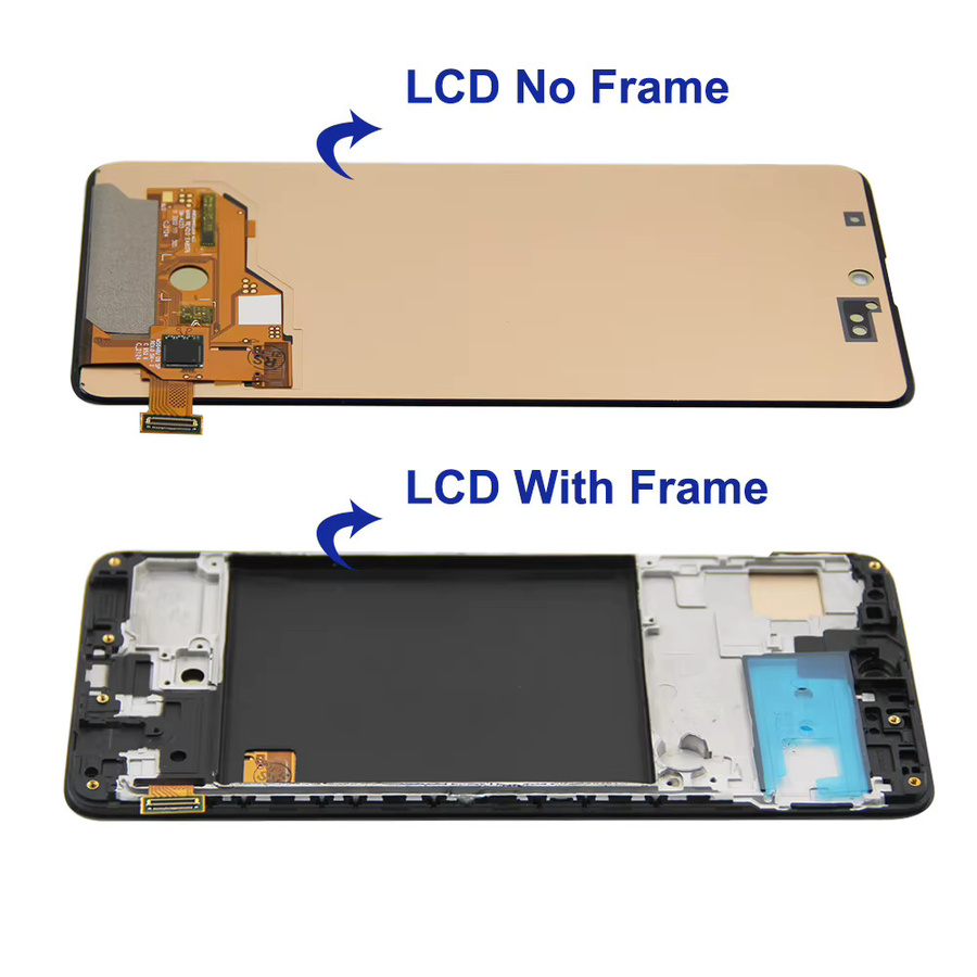 Samsung AMOLED LCD Display mit Touch Screen für Samsung Galaxy A51 4G/LTE in Schwarz (SM-A515F/DS) - Bild 2