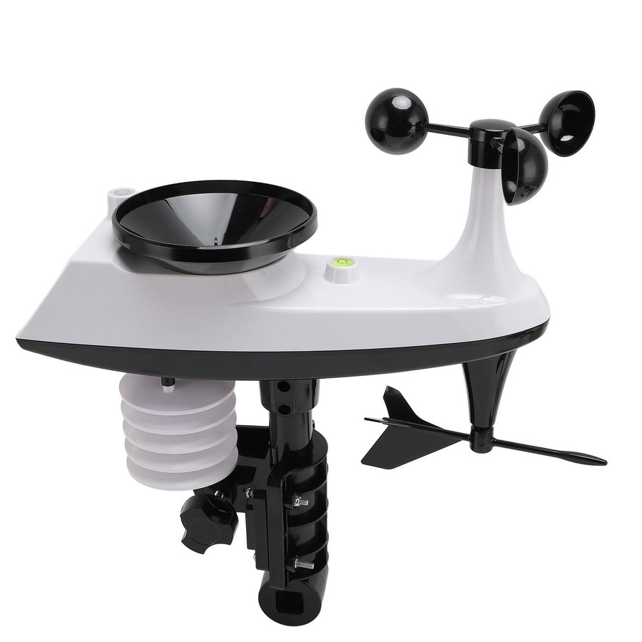 Aimo Smarte WLAN-Wetterstation mit professionellem Farbdisplay und Außensensor in Weiß - Bild 2