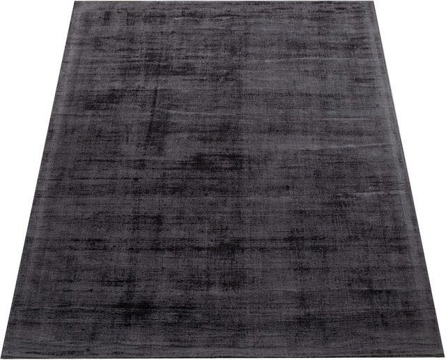 Vintage Teppich Gloria in Anthrazit und Silber, B: 120 cm, T: 170 cm - Bild 1