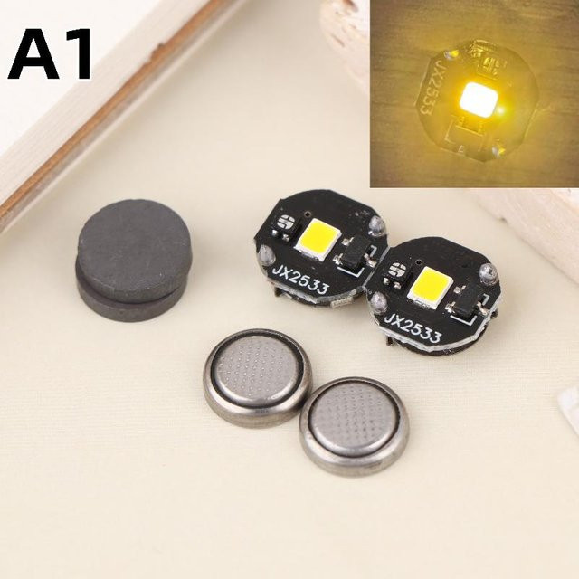 ESHYLALA Modellspielzeug, 2-teiliges Set, kabellose Lampe, LED-Licht - Bild 1