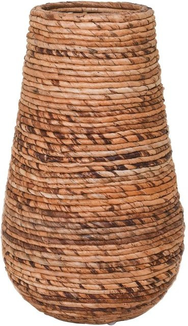 Vivanno Pflanzkübel Rota aus Wasserhyazinthe in Braun, B/T/H: 35 x 35 x 57 cm - Bild 1