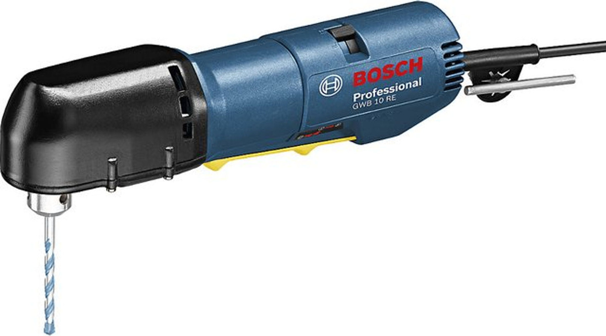 Bosch Professional Winkelbohrmaschine GWB 10 RE in Blau und Schwarz - Bild 3