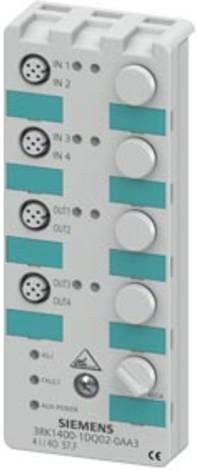Siemens 3RK1400-1DQ02-0AA3 SPS-E/A-Modul 24 V/DC in Weiß - Bild 1