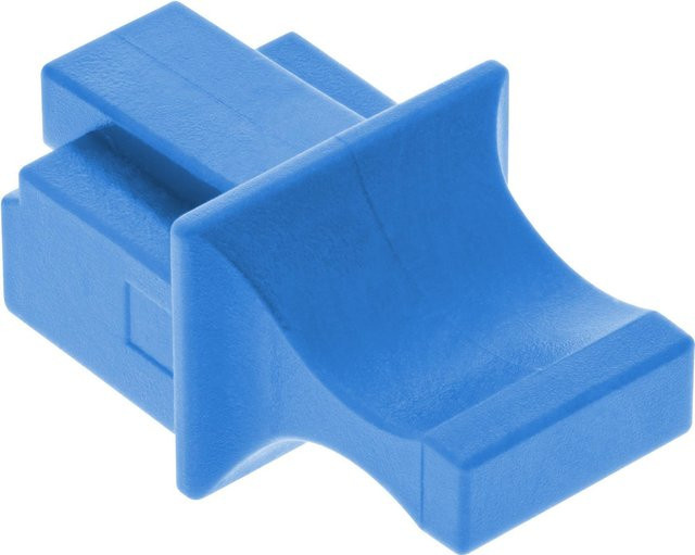InLine Staubschutz für RJ45 Buchsen, Blau, 100er Pack (59942D) - Bild 1