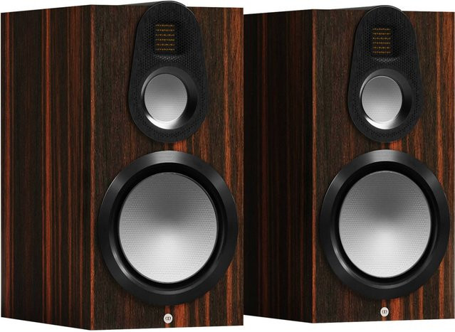 Monitor Audio Gold 100 6G Regallautsprecher Makassar Brown - Bild 1