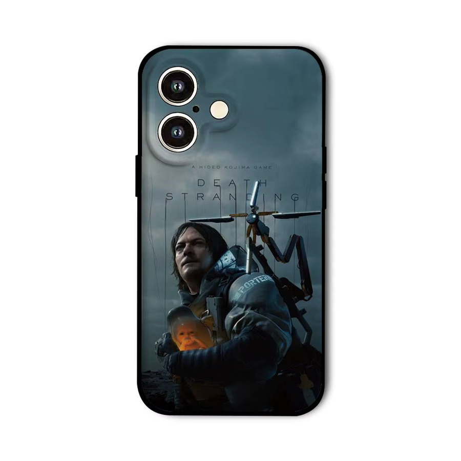 D-Death-Strandings Gaming-Handyhülle für Apple iPhone in Mehrfarbig, mattierte weiche Silikonhülle - Bild 6