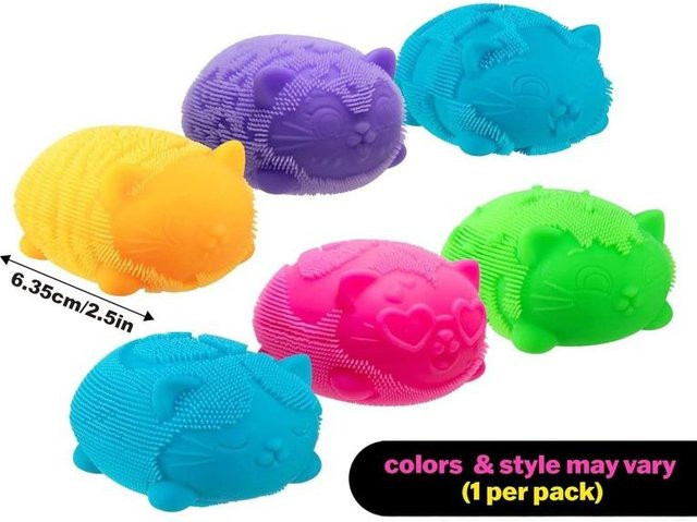 BC Pet Supplies Katzenförmiges Stressabbau-Ball-Fingerspitzen-Spielzeug - Bild 1