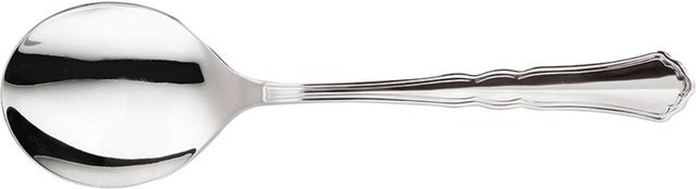Pintinox Bouillonlöffel SETTECENTO aus Edelstahl in Silber, 12er Set, Länge: 16,9 cm - Bild 1