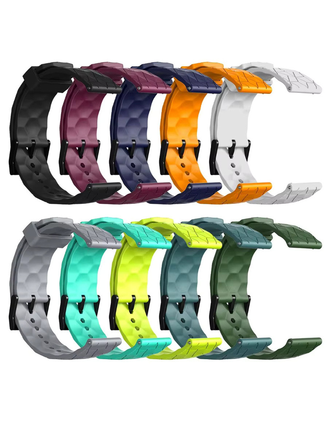 Uhrenarmband Silikon, 20 22mm, Unisex - Bild 3