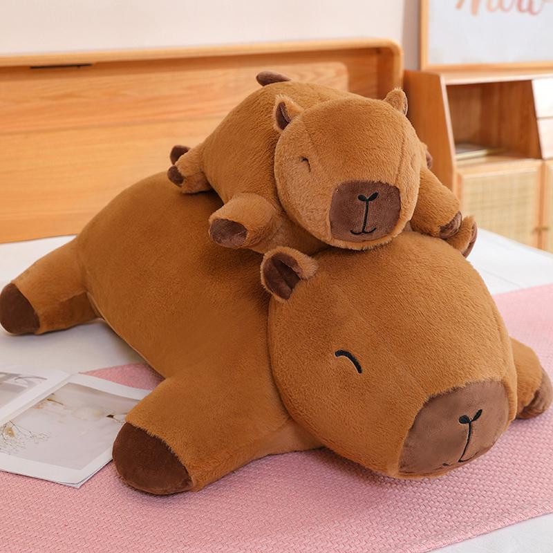 Capybara Plüschtier, braun, 60cm, ab 14 Jahren - Bild 3
