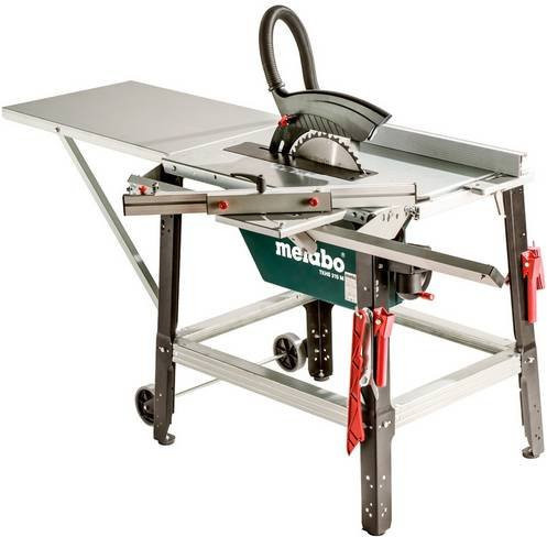 Metabo Tischkreissäge TKHS 315 M - 4,20 DNB Set mit kugelgelagertem Schiebeschlitten für Drehstrom 380V - Bild 1