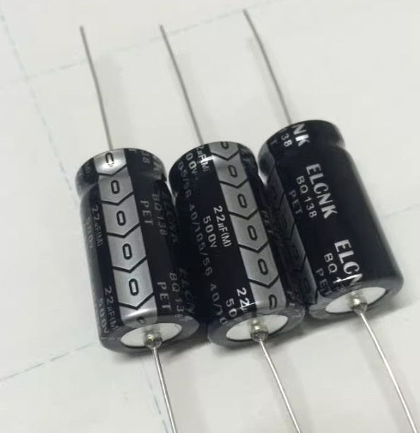 5er-Set Odoelec Axial Audio Elektrolytkondensatoren in Schwarz mit verschiedenen Kapazitäten - Bild 1