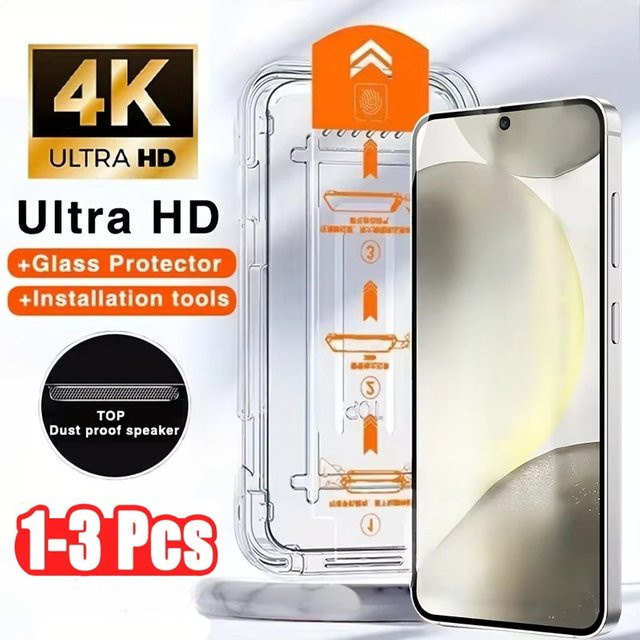 TUNEDEE Panzerglas Schutzfolie für Poco X6 F6 M6 Pro und Redmi Note 13 12 11 10 9 8 Pro 13T, 8K gehärtetes Glas mit oleophobischer Beschichtung, transparent - Bild 1