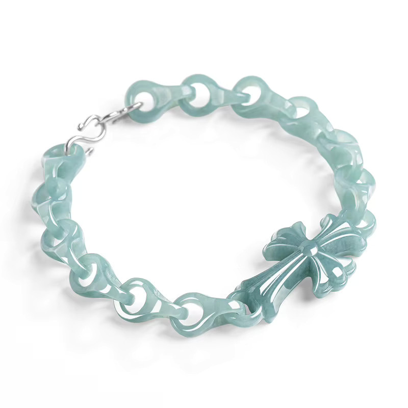 Armband Jadeit, Smaragd, Damen - Bild 2