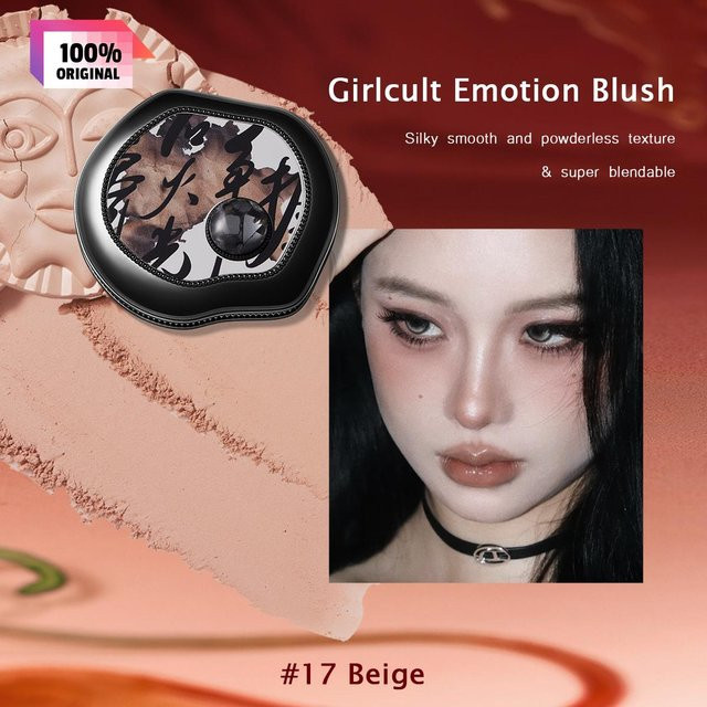 Girlcult Emotion Rouge Puder, gray, 4,8 g - Bild 1