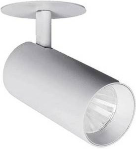 Brumberg 88793165DA LED Einbaustrahler und Aufbaustrahler, rund, dimmbar, Silber/Weiß - Bild 1