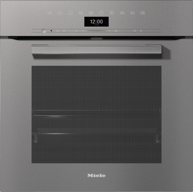 Bosch Einbaubackofen H 7460 B in Graphitgrau mit LED-Display und Innenbeleuchtung - Bild 1