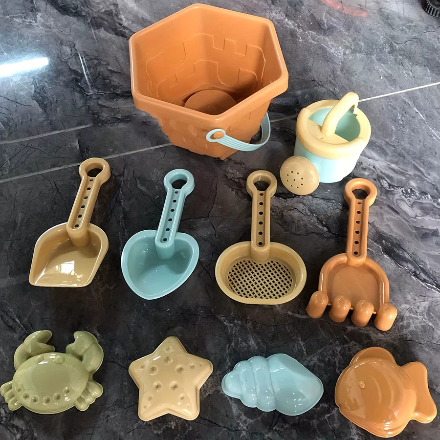 SONGYI Strand Sand Spielzeug Set, 10-teiliges Set, Meerestiere, Bunt / Mehrfarbig - Bild 2