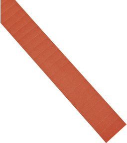 Magnetoplan Etiketten für C-Profil, Farbe: Rot, B: 80 mm, H: 15 mm - Bild 1
