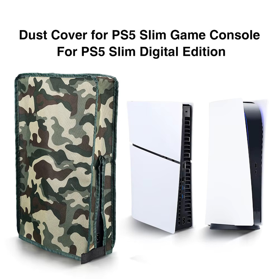 YECKTEGJ Anti-Scratch Staubschutzhülle für PS5 Slim Disc und Digital Konsole, Multicolour - Bild 6