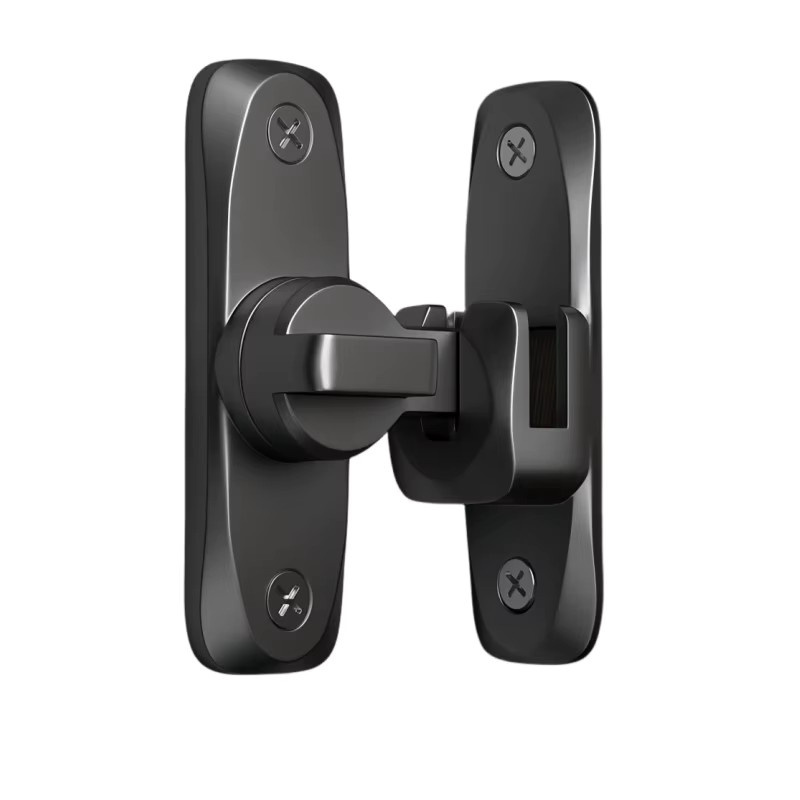 DUTRIEUX Sicherheits-Türschlossgriff Anti-Pick-Schloss mit verstellbarem 90/180 Grad Mechanismus für Innen- und Außenbereich in Silber oder Schwarz - Bild 3