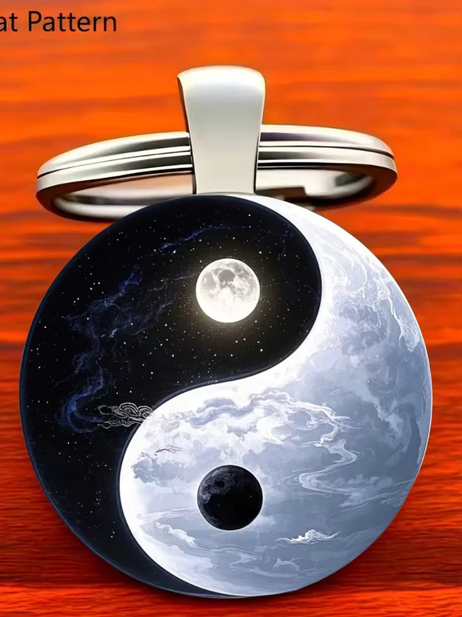 diffone Schlüsselanhänger Baum des Lebens Bagua, Unisex - Bild 4