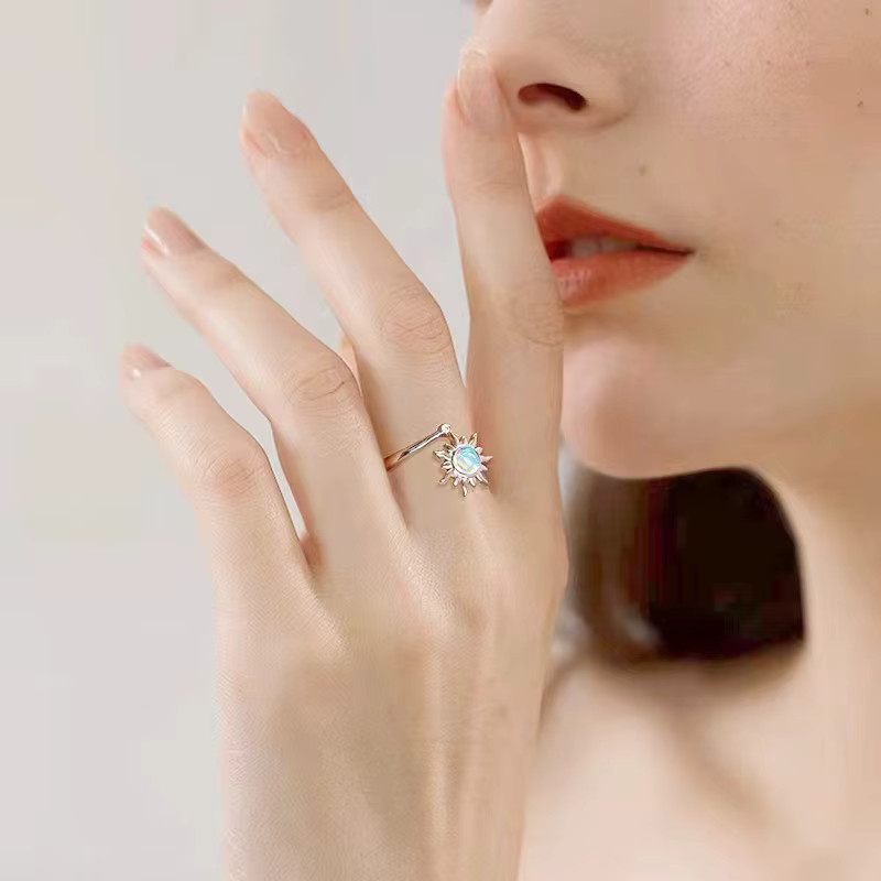 SMJEL Ring, Kupfer, Kristall, Damen - Bild 2