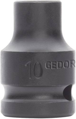 Gedore RED Schlagschrauber-Steckschlüsseleinsatz 1/2 Zoll, metrisch 12,5 mm, schwarz, Chrome-Molybdän-Stahl - Bild 1