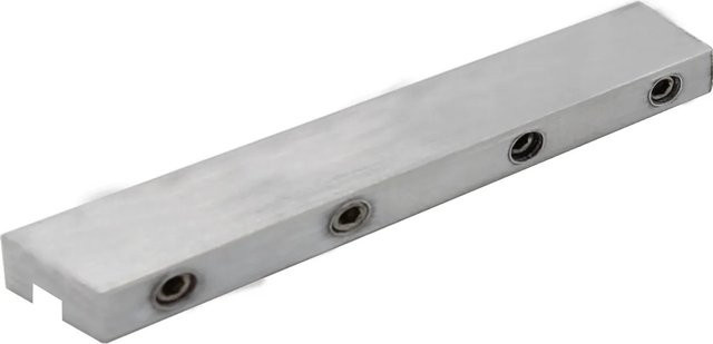 Mydeco Gardinenstangen-Verbinder für Gardinenstangen-Set Smart 1-läufig aus Metall in Silber - Bild 1