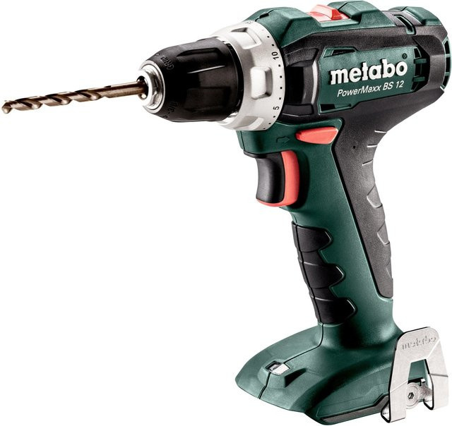 Metabo PowerMaxx BS 12 Solo Akku-Bohrschrauber in Grün mit Koffer - Bild 1
