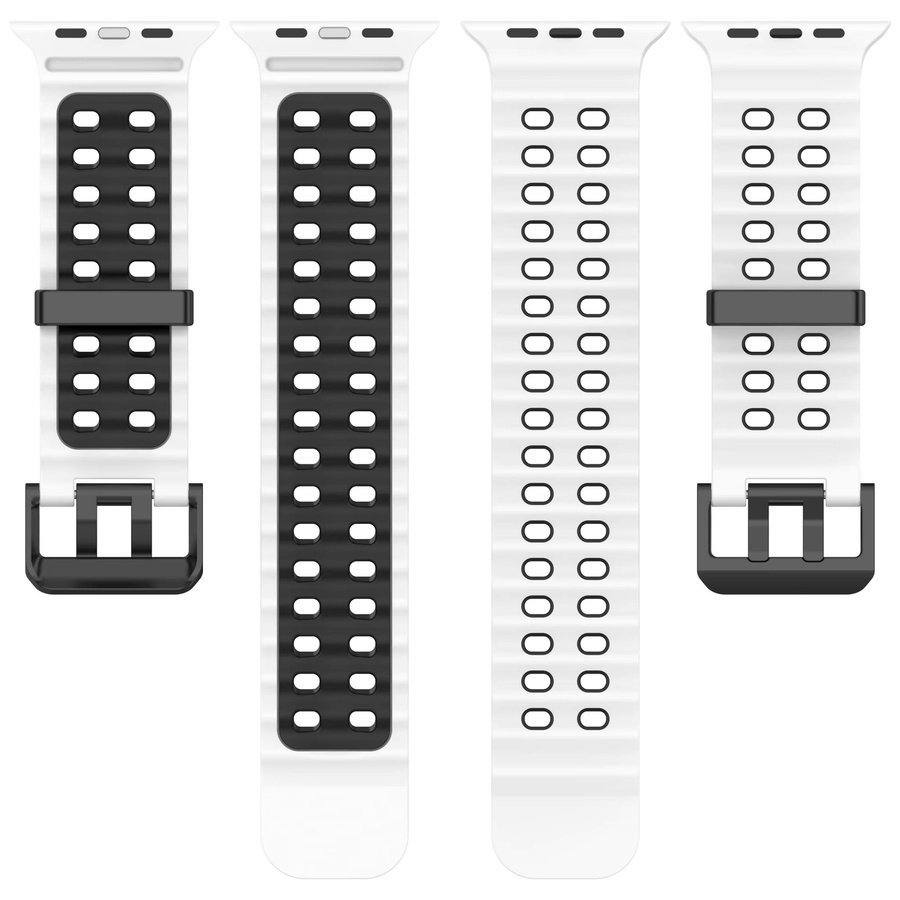 Silikonarmband, Bicolor, Unisex - Bild 3