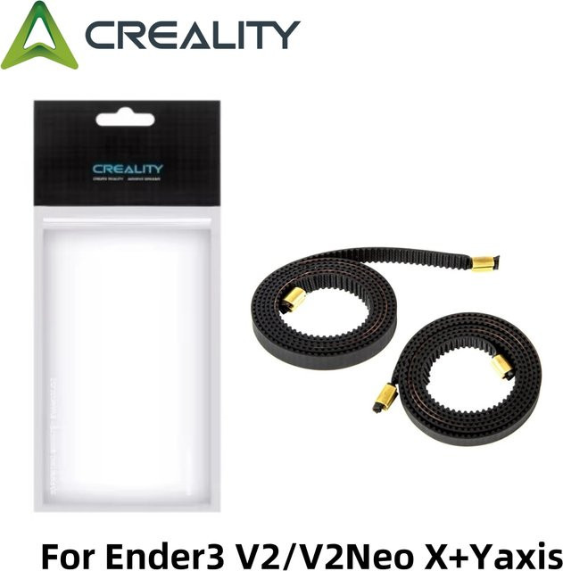 Creality Ender 3 V2 XY Synchronriemen-Kit 2GT Timing-Breite 6 mm für X+Y-Achse in Schwarz - Bild 1