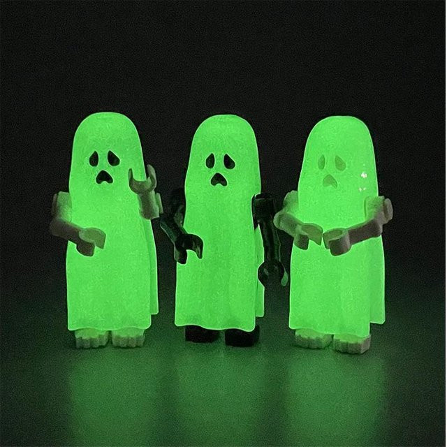 Yiran toy MOC Bausteine Halloween Geist Zombie Sarg Leiche Skelett, Actionfigur, ab 6 Jahren - Bild 1