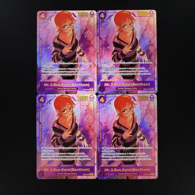 Bandai One Piece Mr.2 Bon Kurei Bentham AA SEC, Sammelkarten, Englisch - Bild 1