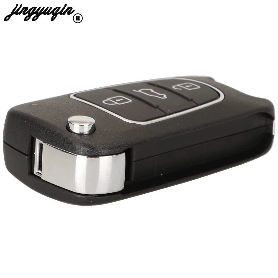 Xhorse XKHY02EN VVDI Wired Universal Flip Remote Auto Schlüssel mit 3 Tasten in Schwarz für Hyundai Stil - Bild 3