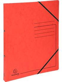 Exacompta Ringbuch DIN A4 mit 2 Rund-Ring Mechanik, Rückenbreite: 20 mm, rot - Bild 1