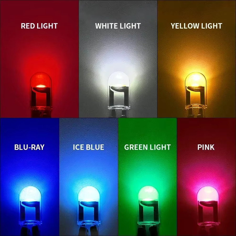 10 Stück T10 W5W LED Kennzeichenbeleuchtung Canbus COB Keilbirnen Weiß 12V - Bild 5