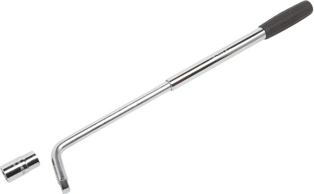 LUX-TOOLS Radmutternschlüssel 17 mm - 19 mm aus Chrom-Vanadium in Silber - Bild 1