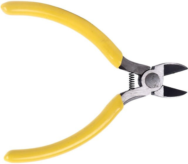 CosyHome E-Gitarrenzange aus Stahl für Bassbund-Reparaturen, 5 Zoll, Gelb - Bild 1