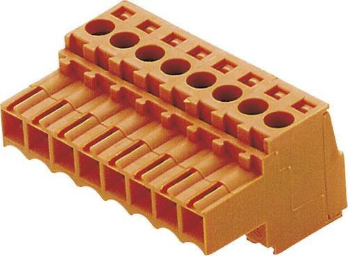 Weidmüller Buchsenleiste 1615760000 in Orange, 1 Reihe, 30 Polstellen - Bild 1