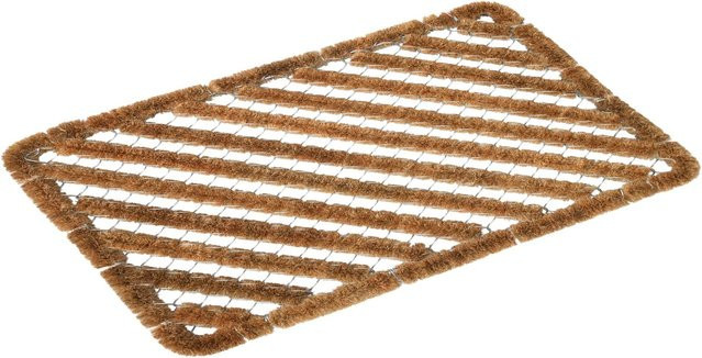 ASTRA Kollektion Fußmatte Coco Brush aus Kokos in Braun und Schwarz, B/T: 60 x 40 cm - Bild 1