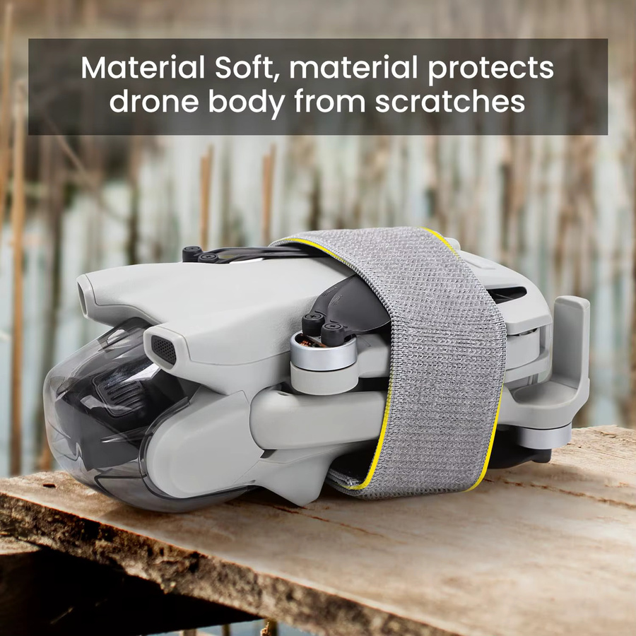 DJI Propellerhalter-Gurt Zubehör für Air 3, Mini 3 und Mini 4 Pro in Grau - Bild 3