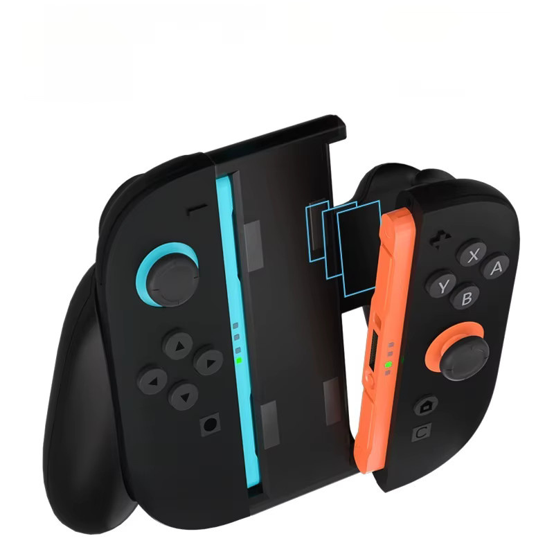 Benicabaly Ergonomischer Spielcontroller-Griff für Nintendo Switch in Schwarz - Bild 5