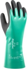Ansell Chemikalienschutzhandschuhe AlphaTec 58-735 in Grün, Größe XL - Bild 1