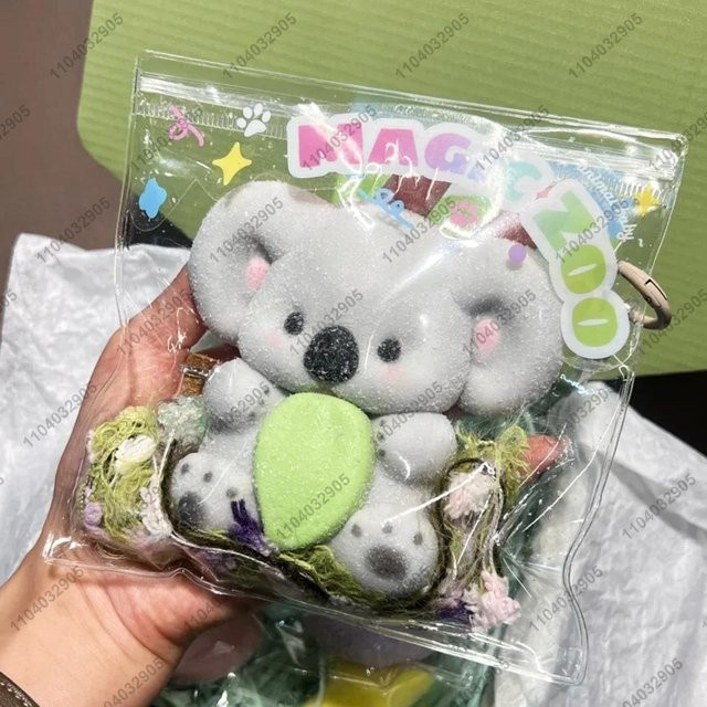 Koala Taba Squishy Bär, Tier Fidget Spielzeug, ASMR Sensorische Stressbewältigung, Quetschspielzeug - Bild 1
