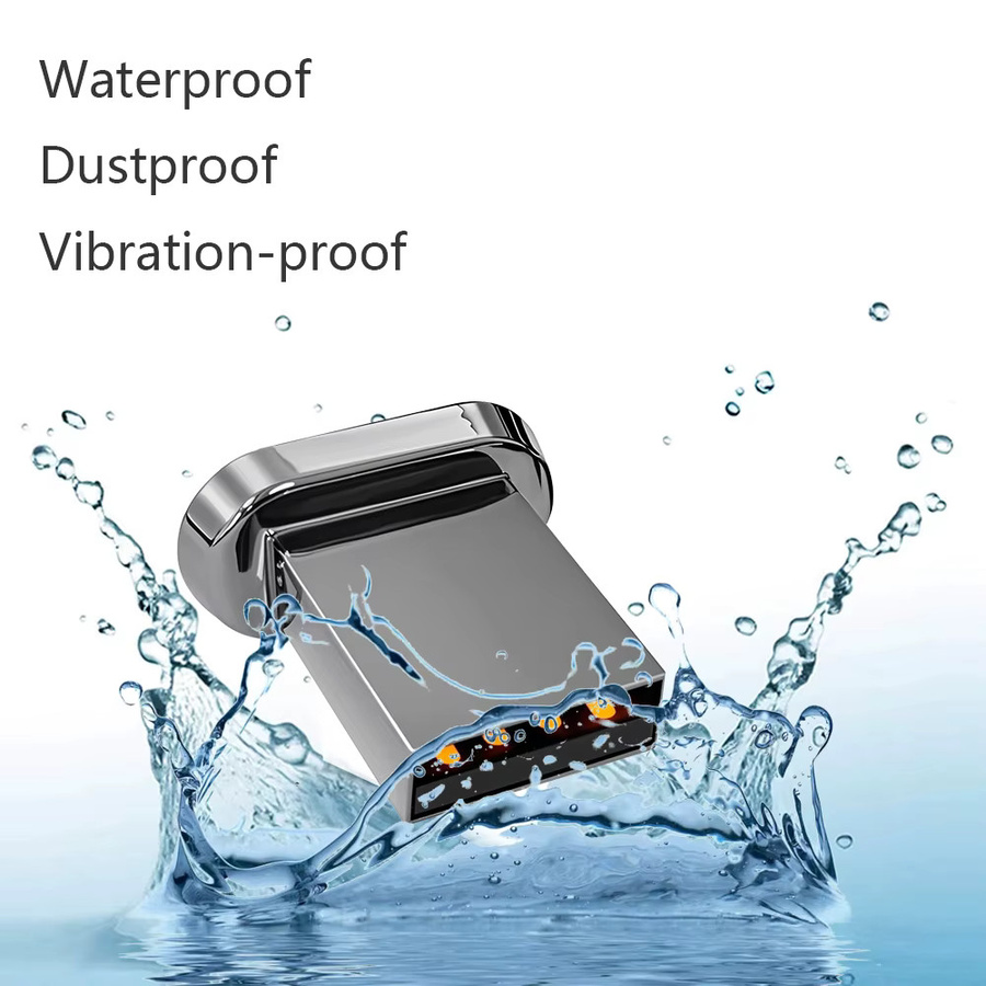 KFHIREW Super Mini USB 2.0 Flash-Laufwerk 128 GB Pendrive in Weiß - Bild 3