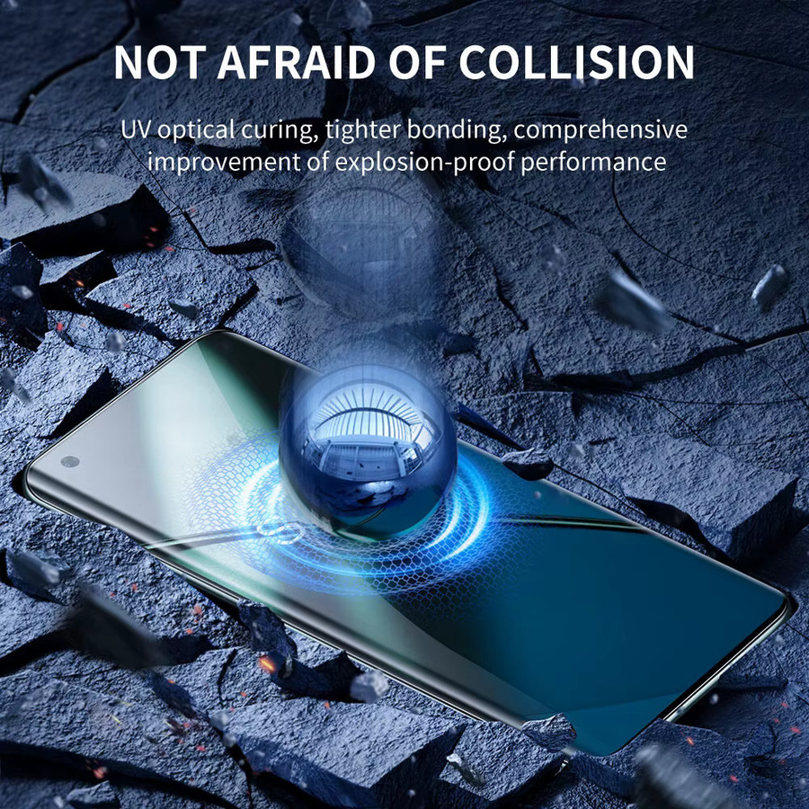 SmartDevil UV-Displayschutzfolie für OnePlus 13, transparente Quantum-Folie mit Anti-Fingerabdruck-Beschichtung - Bild 3